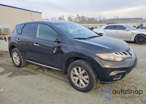 2011 Nissan Murano S z USA, uszkodzony, nr VIN JN8AZ1MU2BW053350